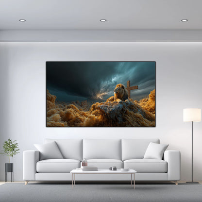 Tablou Decorativ Modern - Print UV pe Sticla - „Sacred Modernities” - No03