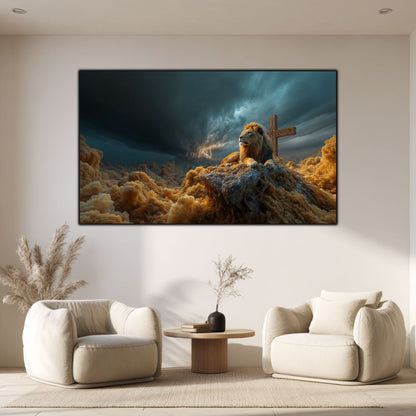 Tablou Decorativ Modern - Print UV pe Sticla - „Sacred Modernities” - No03