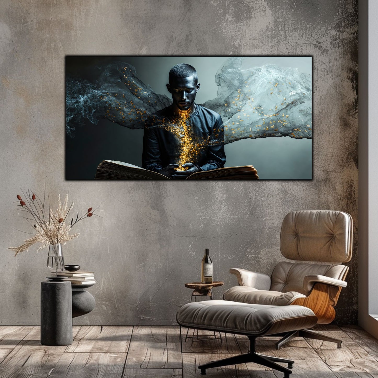 Beyond Meditation - Tablouri moderne pe sticla securizata pentru living contemporan NO11