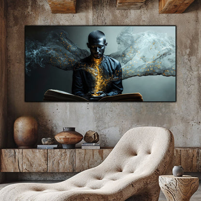 Beyond Meditation - Tablouri moderne pe sticla securizata pentru living contemporan NO11