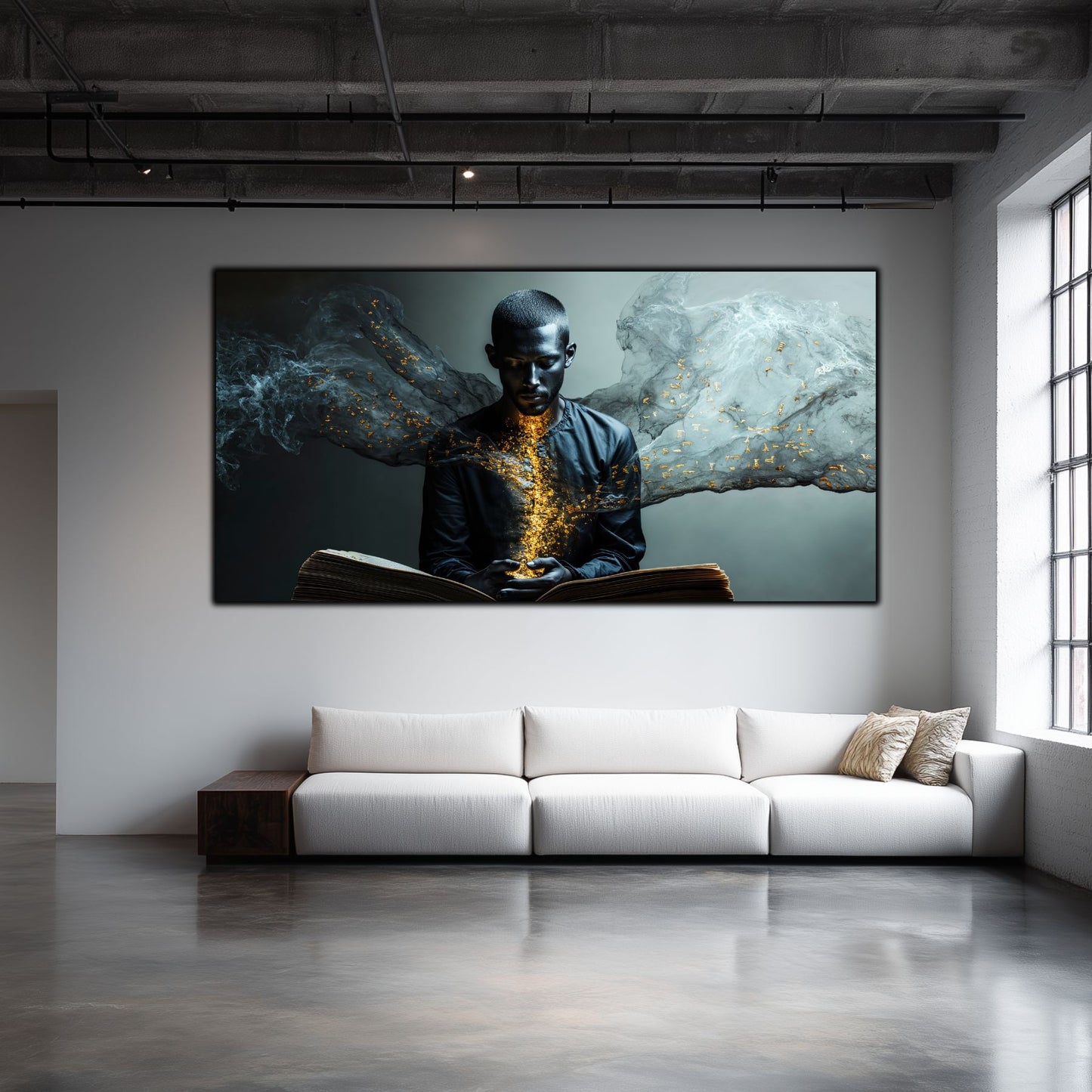 Beyond Meditation - Tablouri moderne pe sticla securizata pentru living contemporan NO11