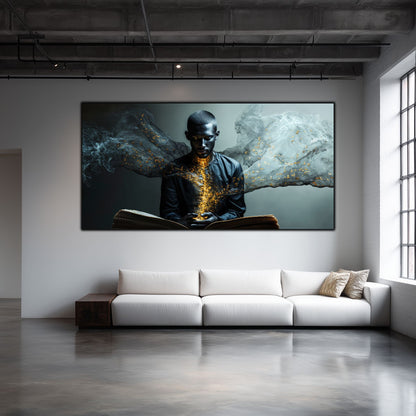 Beyond Meditation - Tablouri moderne pe sticla securizata pentru living contemporan NO11