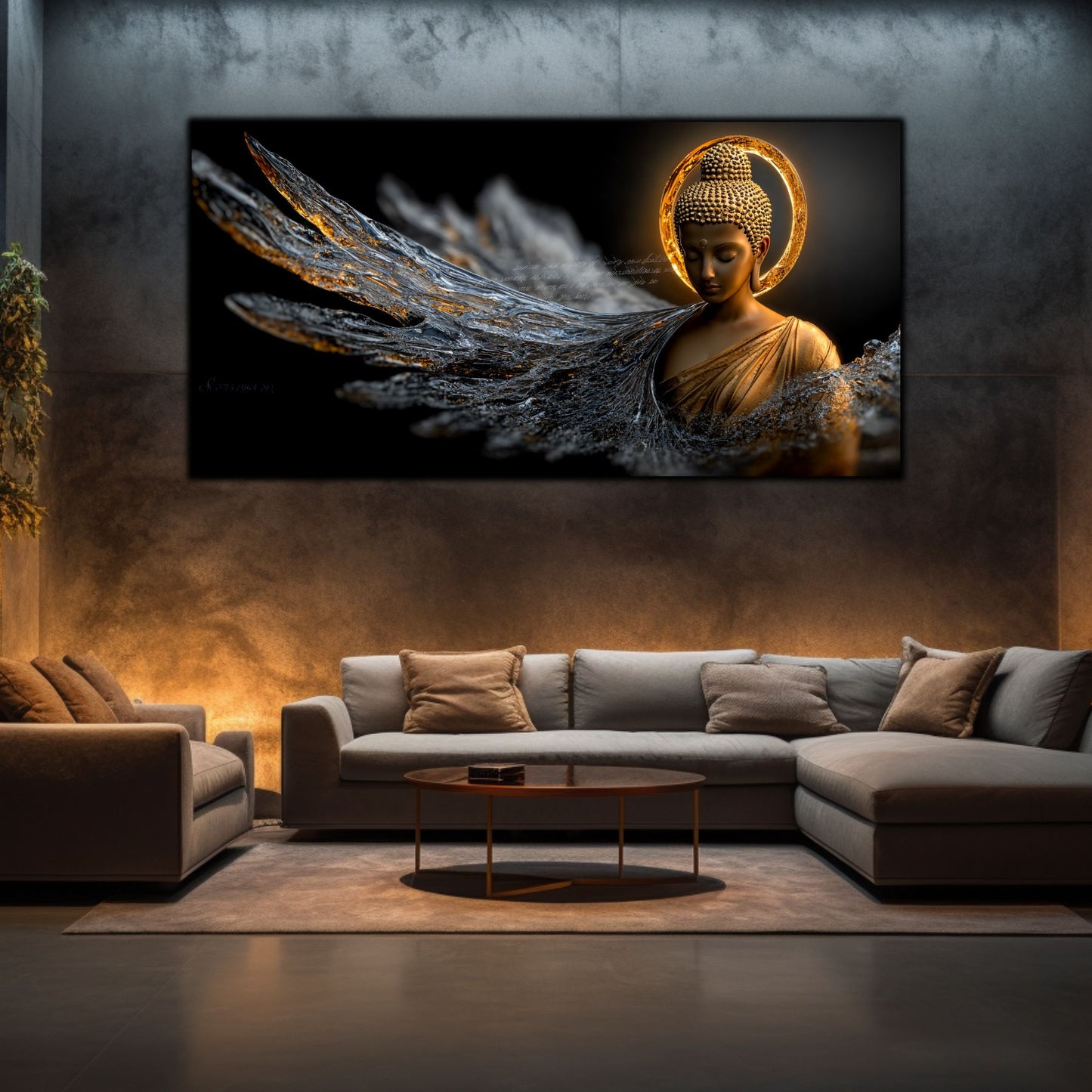 Tablou Sticla Securizata - Broken Mind 08