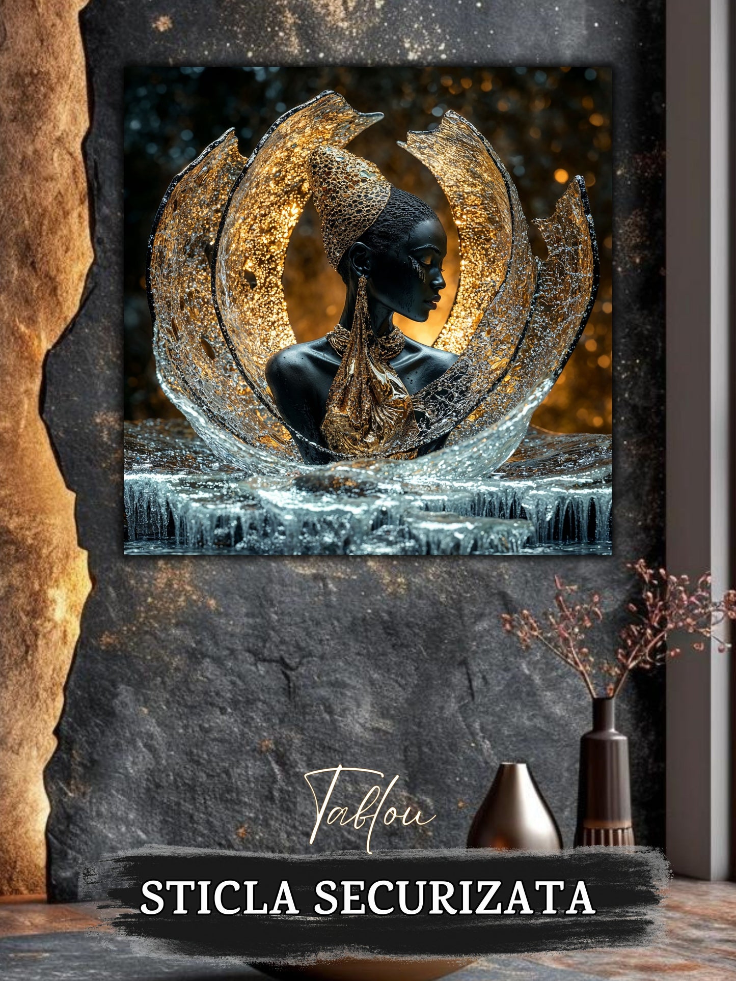 Tablou Sticla Securizata - Soul's Mandala  No05