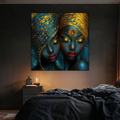 Tablou unicat din sticlă securizată - Beyond Tribe NO34