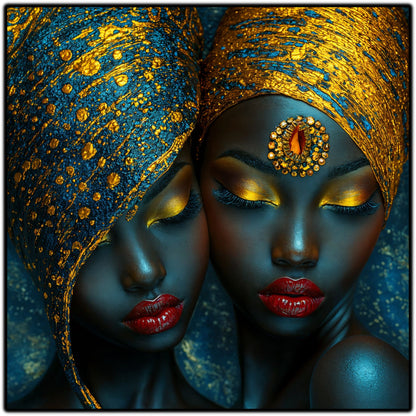 Tablou unicat din sticlă securizată - Beyond Tribe NO34