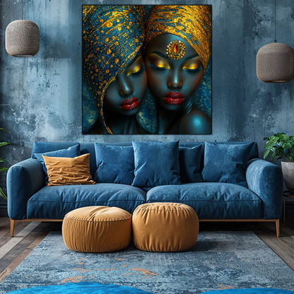 Tablou unicat din sticlă securizată - Beyond Tribe NO34