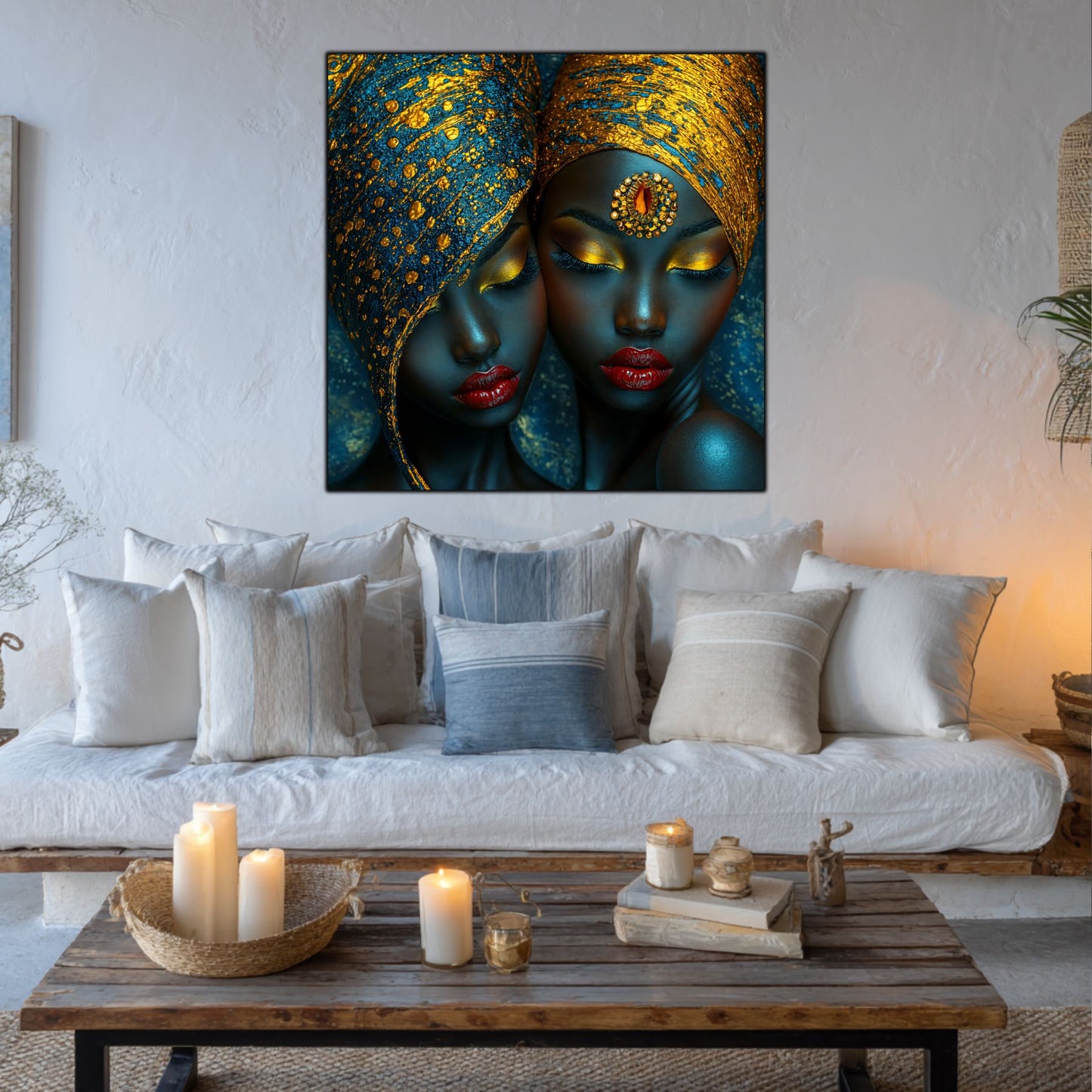 Tablou unicat din sticlă securizată - Beyond Tribe NO34