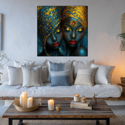 Tablou unicat din sticlă securizată - Beyond Tribe NO34