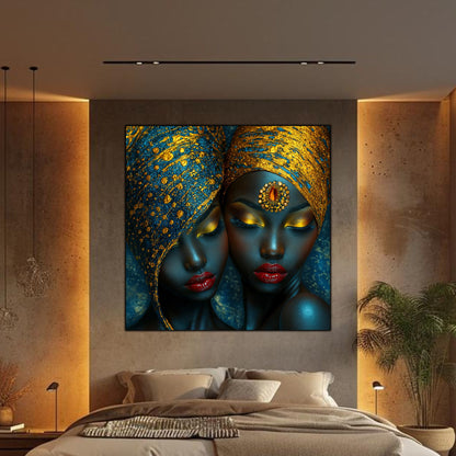 Tablou unicat din sticlă securizată - Beyond Tribe NO34