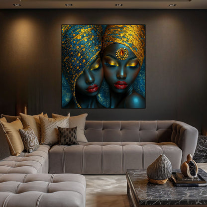 Tablou unicat din sticlă securizată - Beyond Tribe NO34