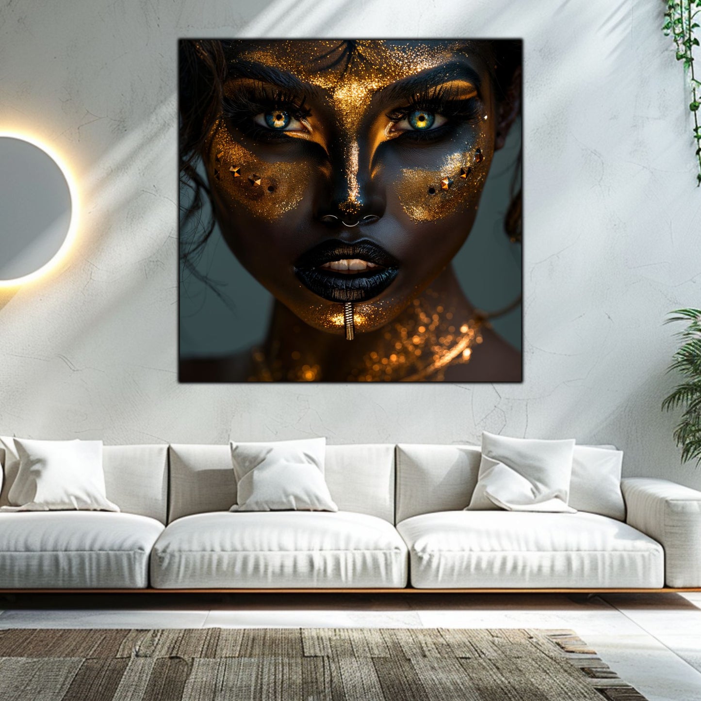 Tablou Sticla Securizata - Dark Zen - Reimagined10