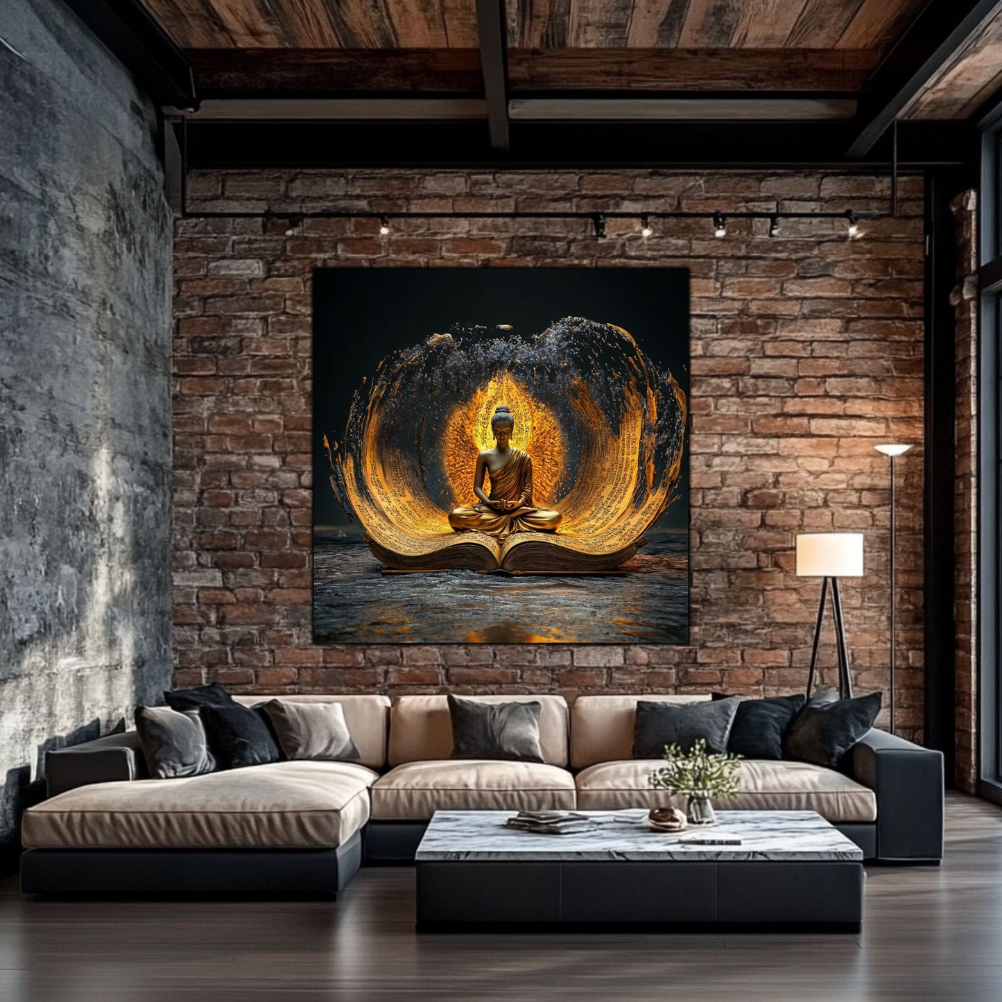Tablou Decorativ pt Living sau Dormitor - Print UV pe Sticla - „Ascend” - No16