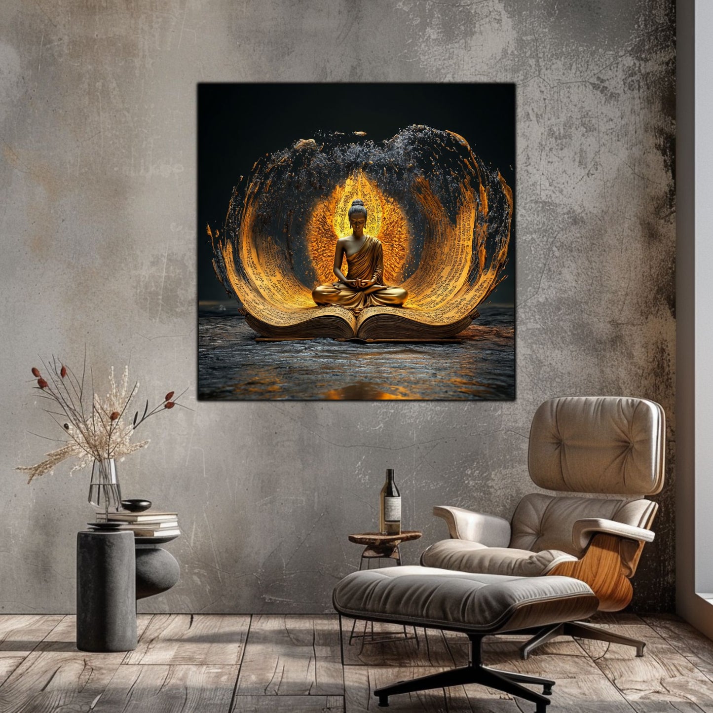 Tablou Decorativ pt Living sau Dormitor - Print UV pe Sticla - „Ascend” - No16