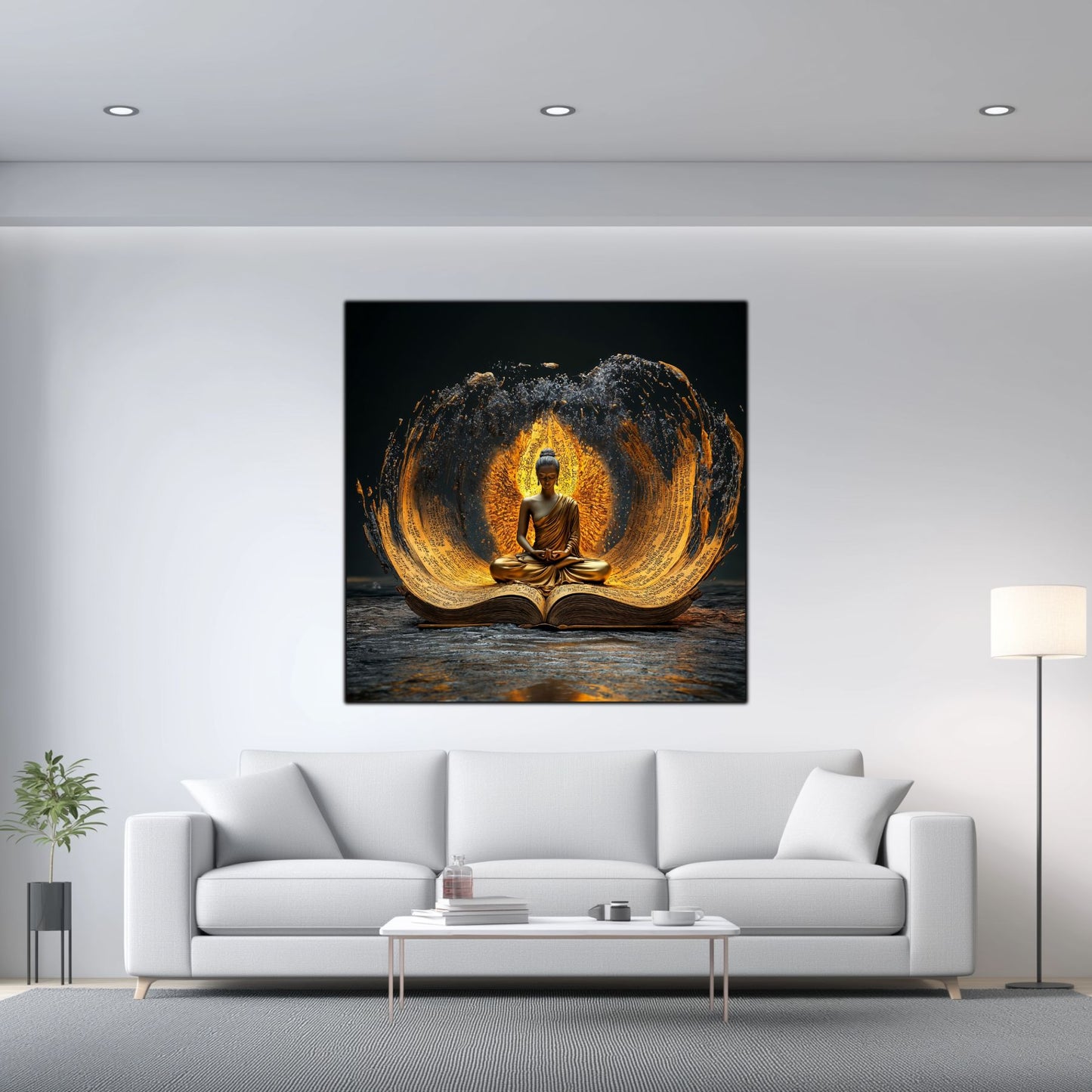 Tablou Decorativ pt Living sau Dormitor - Print UV pe Sticla - „Ascend” - No16