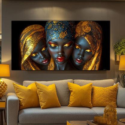 Tablou unicat din sticlă securizată - Beyond Tribe NO06