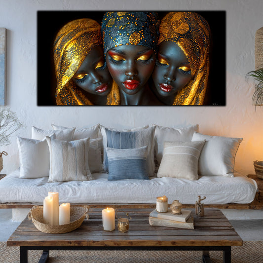 Tablou unicat din sticlă securizată - Beyond Tribe NO06