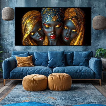 Tablou unicat din sticlă securizată - Beyond Tribe NO06