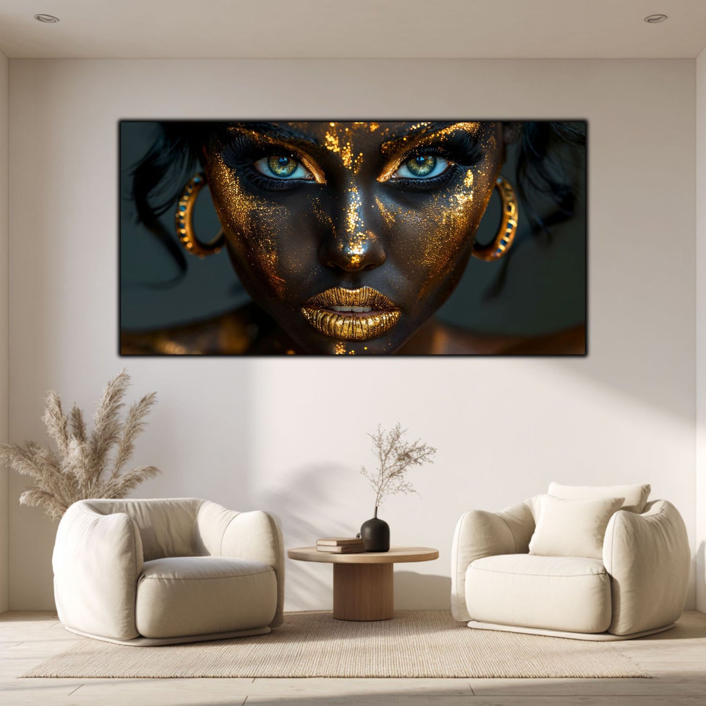 Tablou Sticla Securizata - Dark Zen Reimagined 06