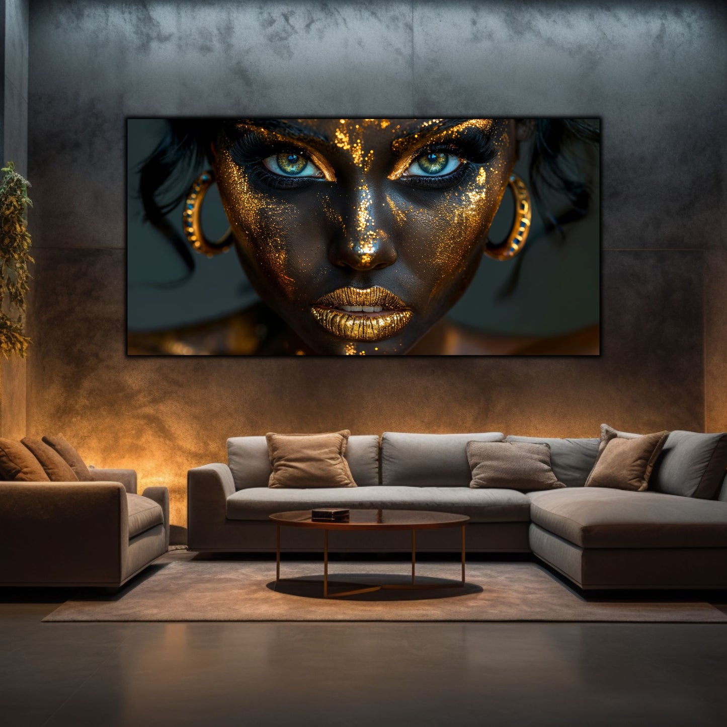 Tablou Sticla Securizata - Dark Zen Reimagined 06