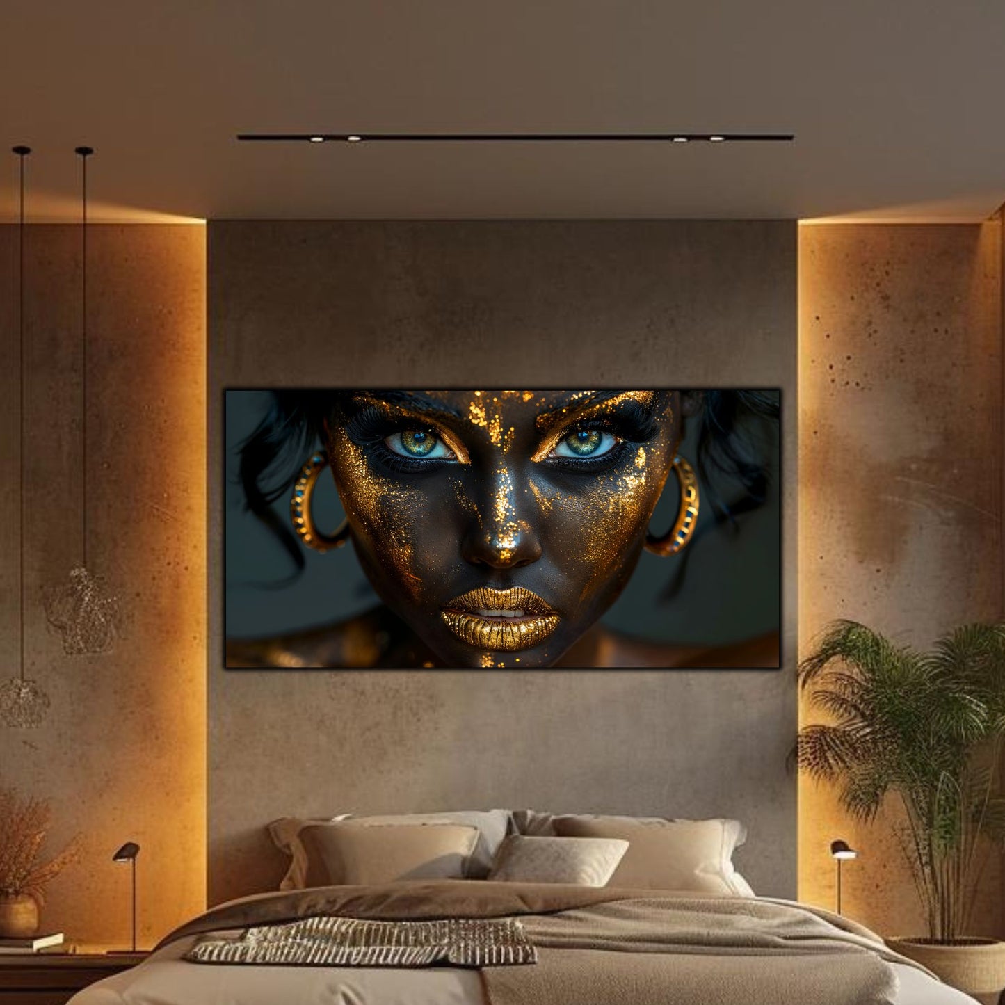 Tablou Sticla Securizata - Dark Zen Reimagined 06