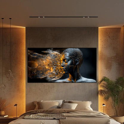 Tablou Sticla Securizata - Broken Mind 09