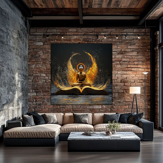 Tablou Decorativ pt Living sau Dormitor - Print UV pe Sticla - „Ascend” - No15