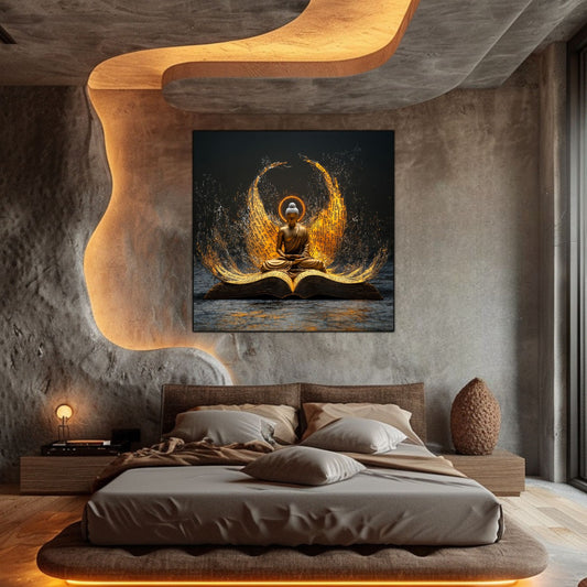 Tablou Decorativ pt Living sau Dormitor - Print UV pe Sticla - „Ascend” - No15