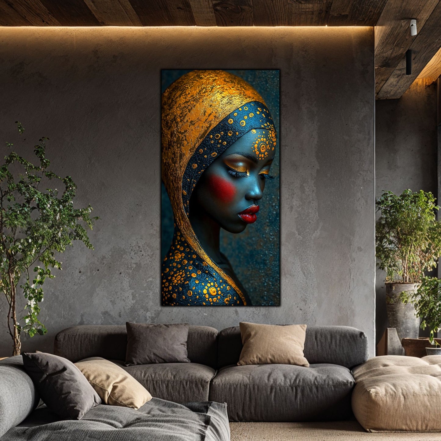 Tablou unicat din sticlă securizată - Beyond Tribe NO16