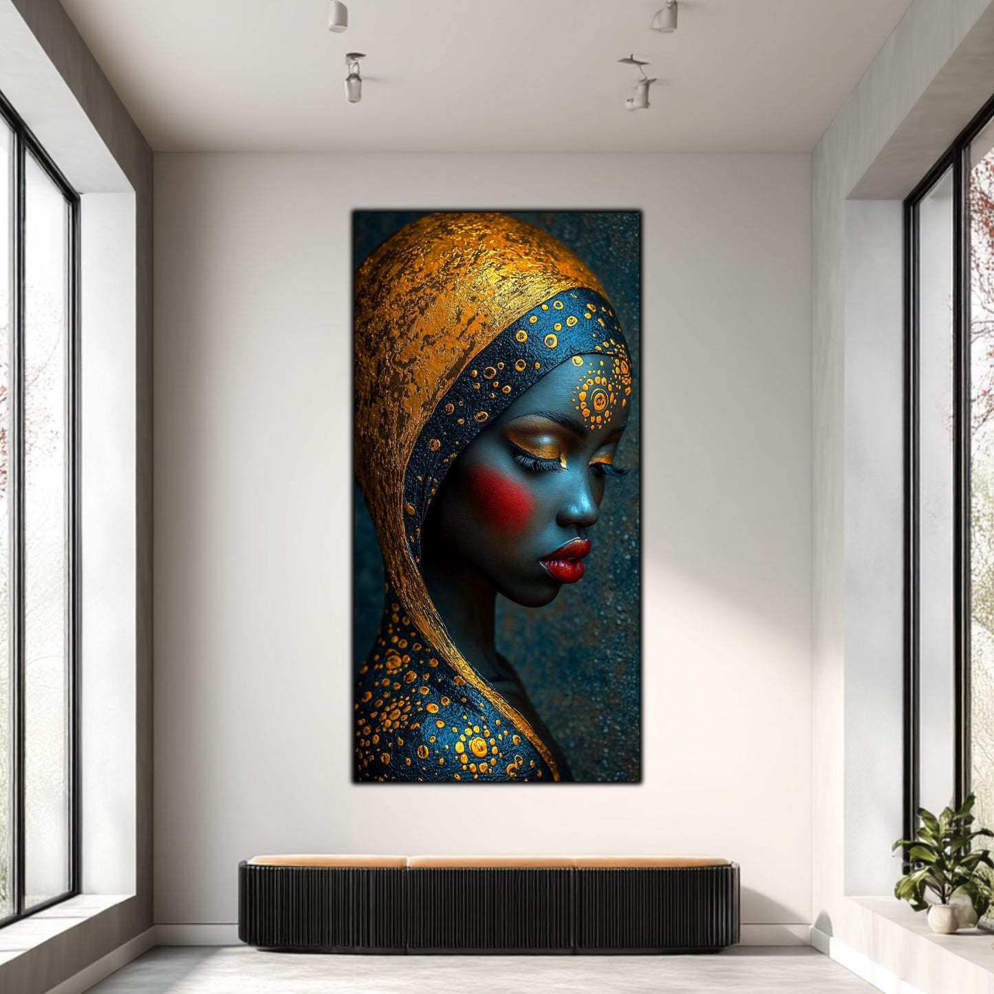 Tablou unicat din sticlă securizată - Beyond Tribe NO16