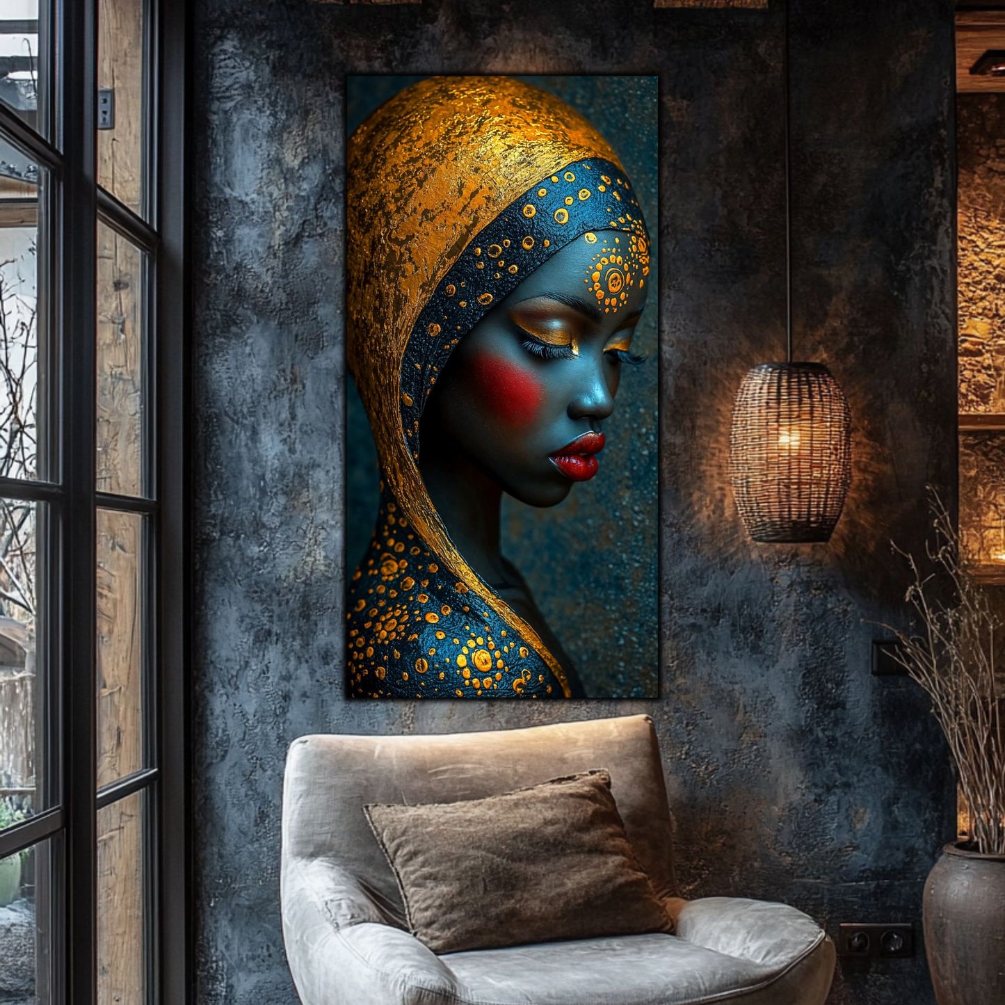 Tablou unicat din sticlă securizată - Beyond Tribe NO16