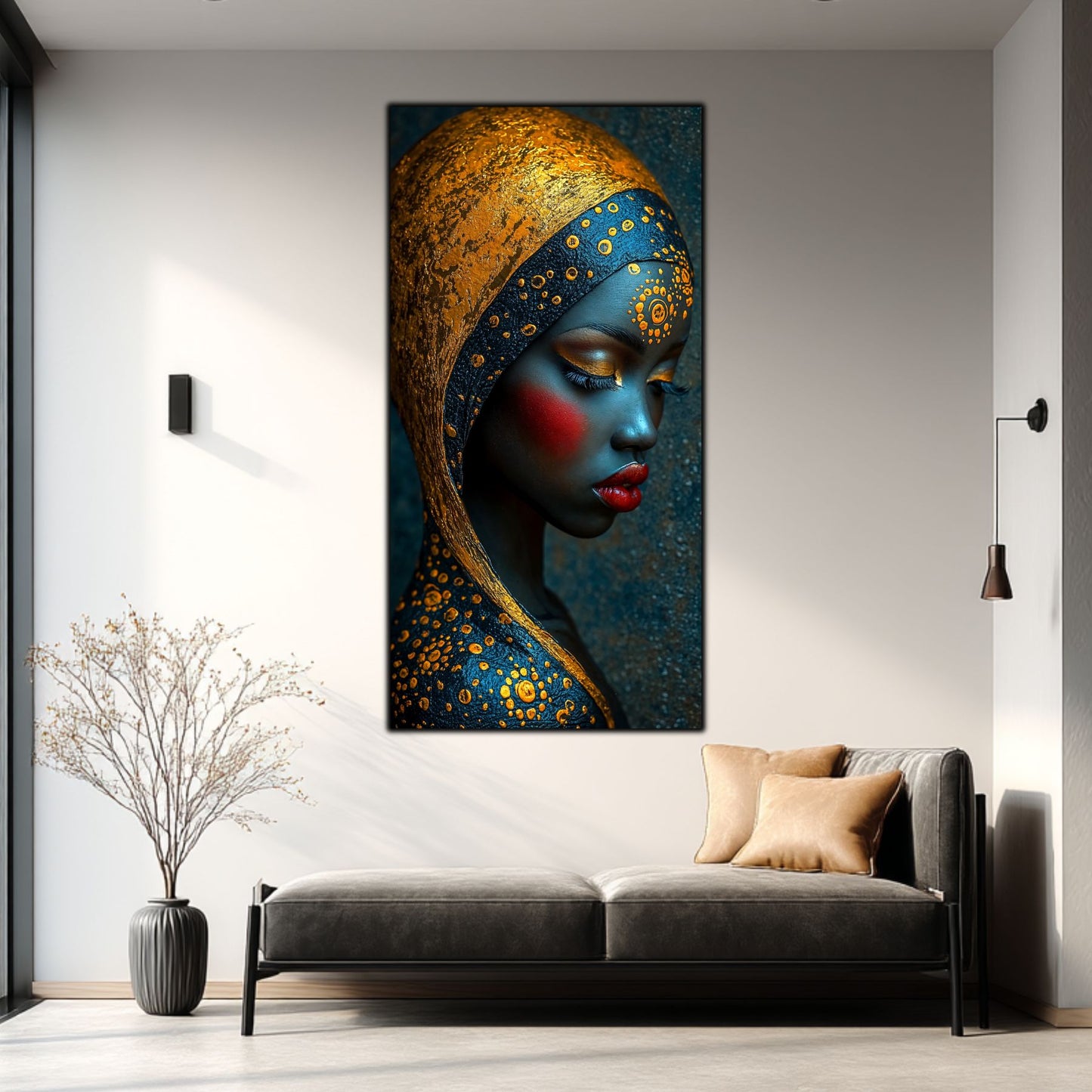 Tablou unicat din sticlă securizată - Beyond Tribe NO16