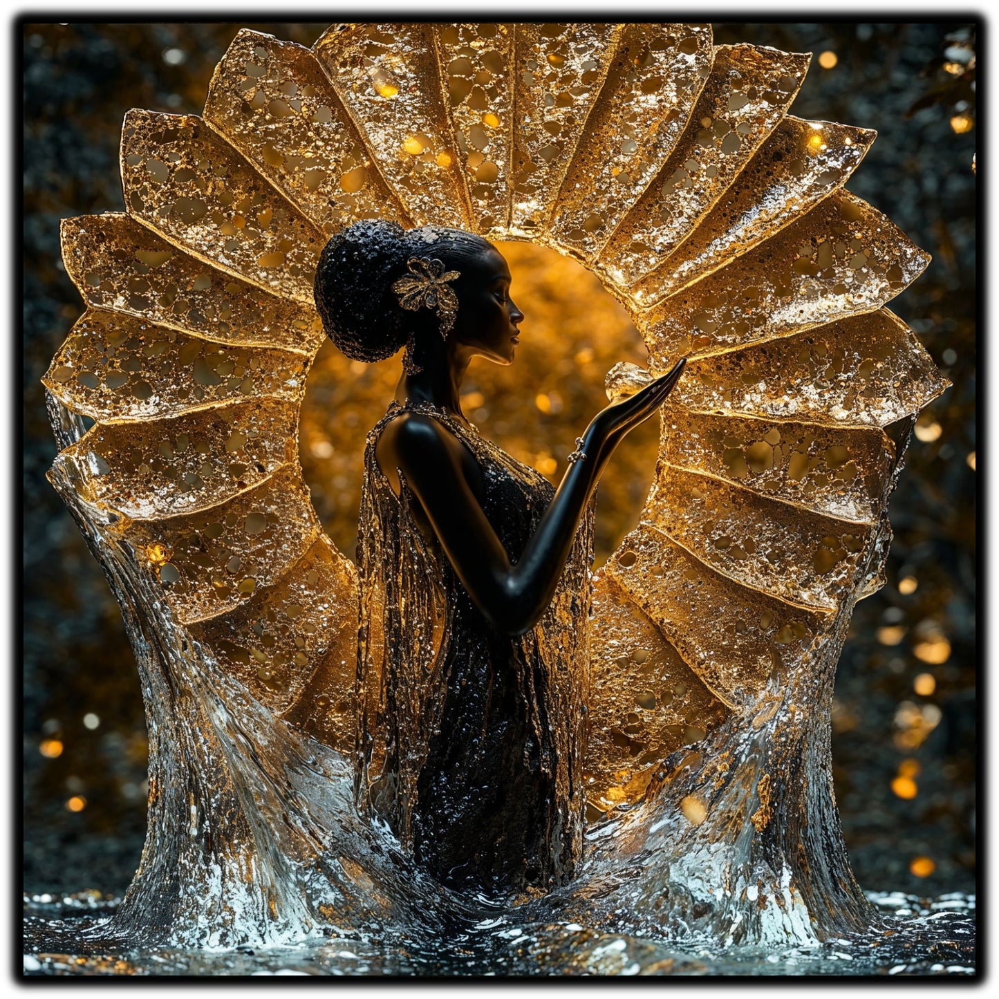 Tablou Sticla Securizata - Soul's Mandala  No19