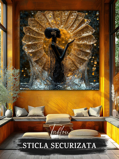 Tablou Sticla Securizata - Soul's Mandala  No19