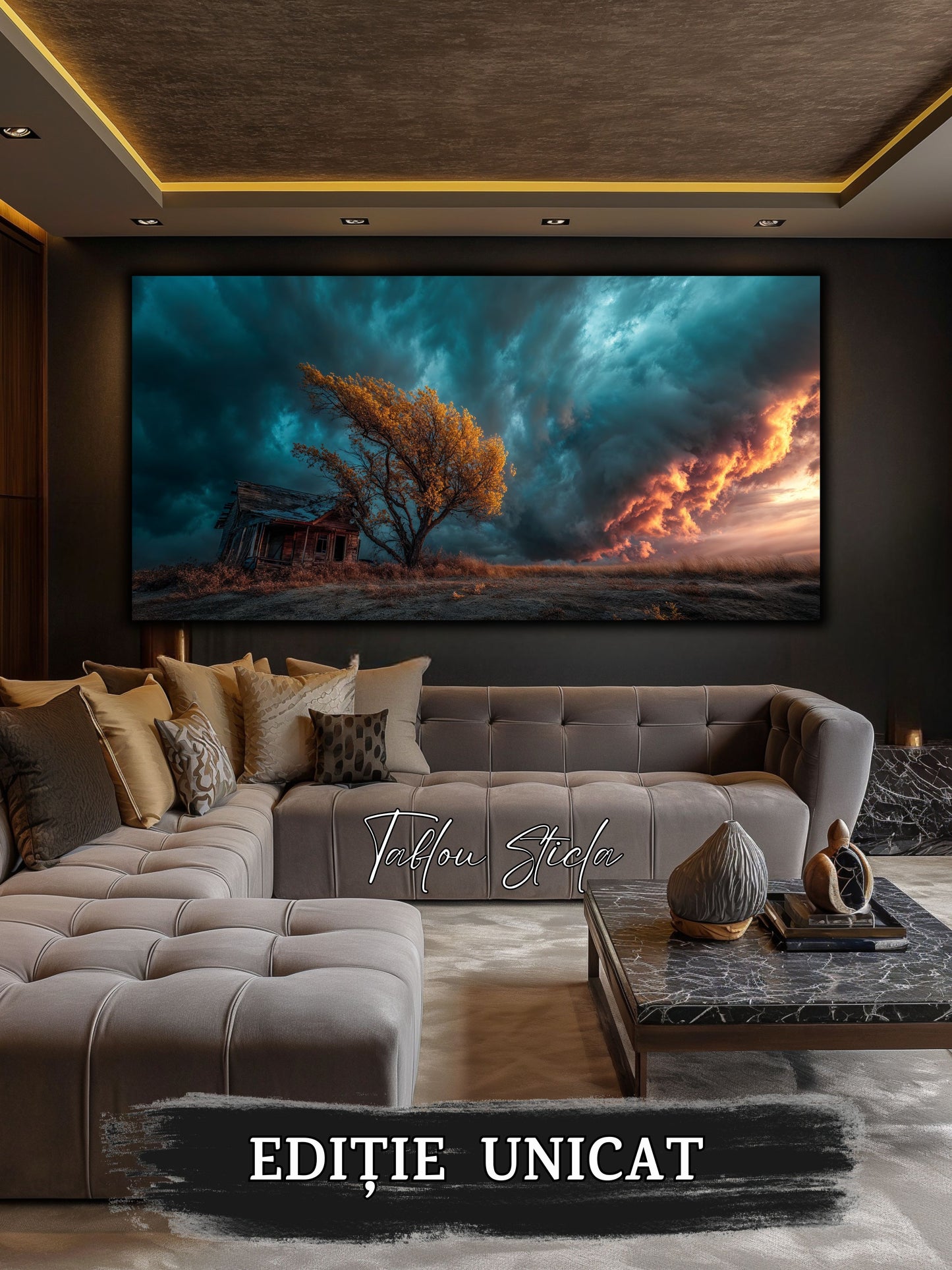 Tablou Sticla Securizata - Colectia StormLight - no02