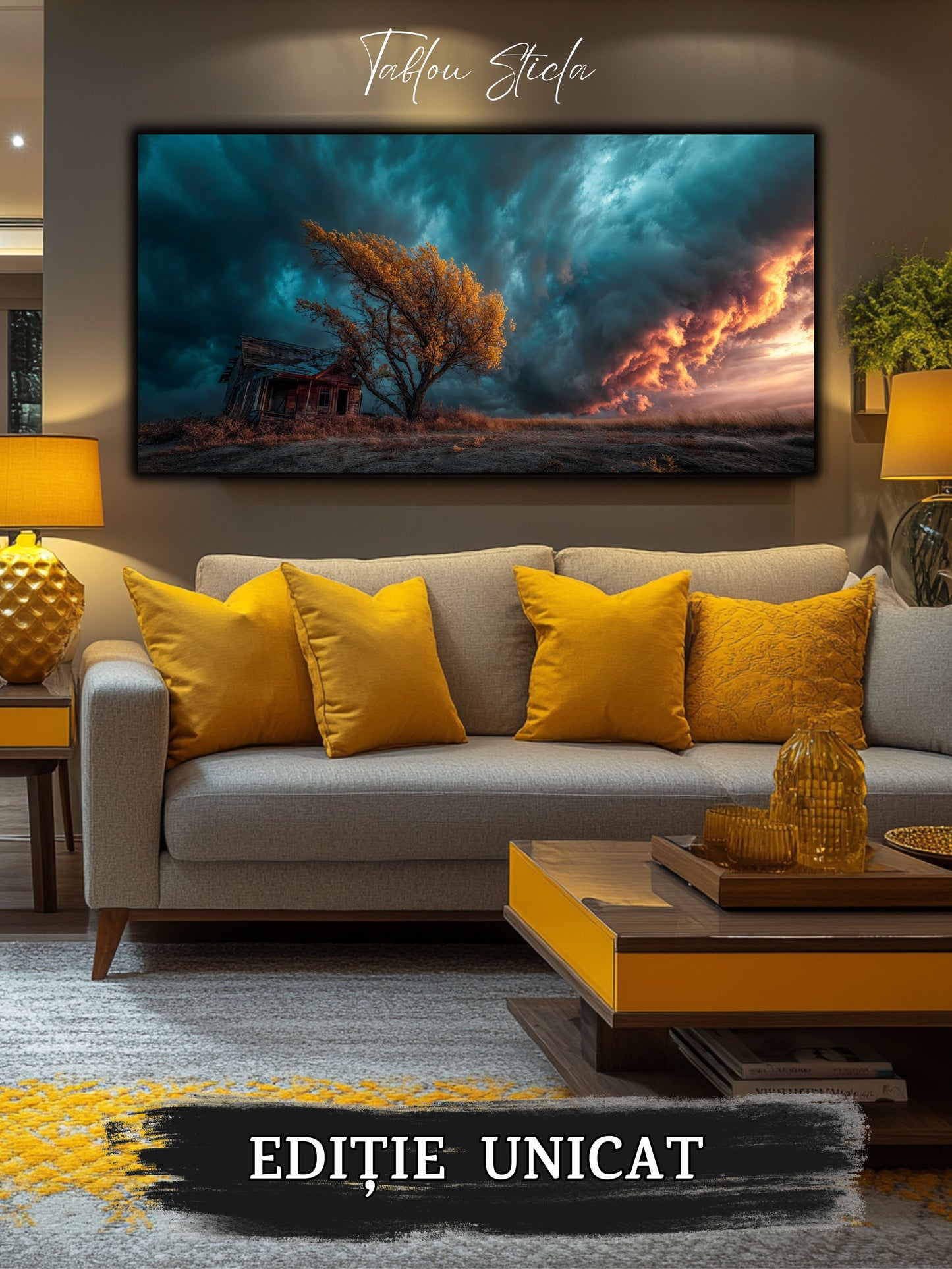 Tablou Sticla Securizata - Colectia StormLight - no02