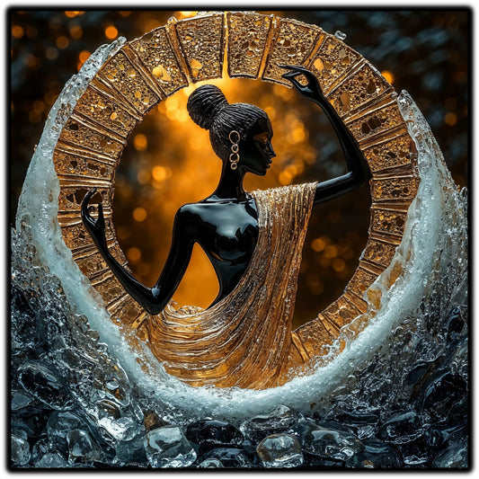 Tablou Sticla Securizata - Soul's Mandala  No07