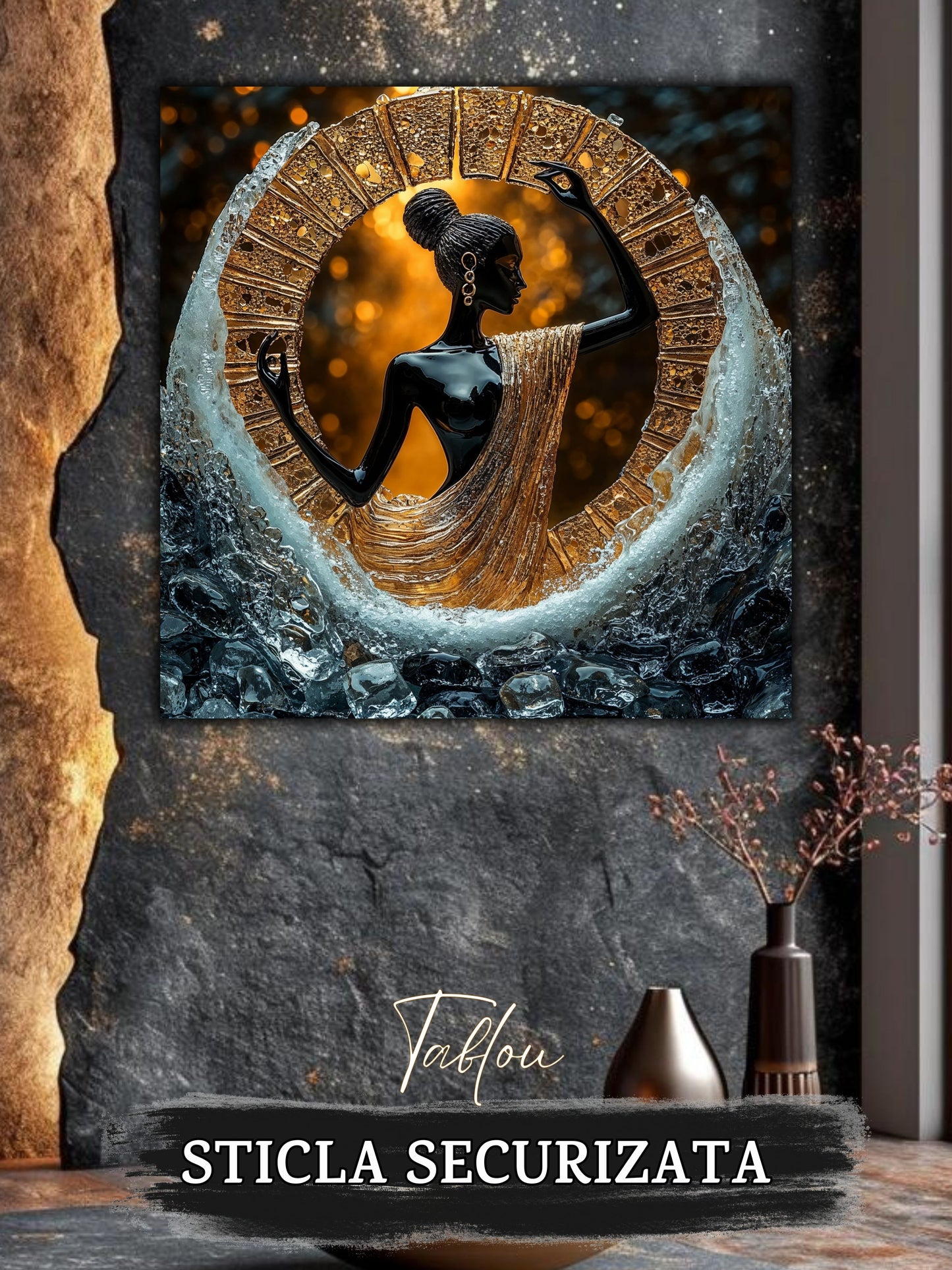 Tablou Sticla Securizata - Soul's Mandala  No07