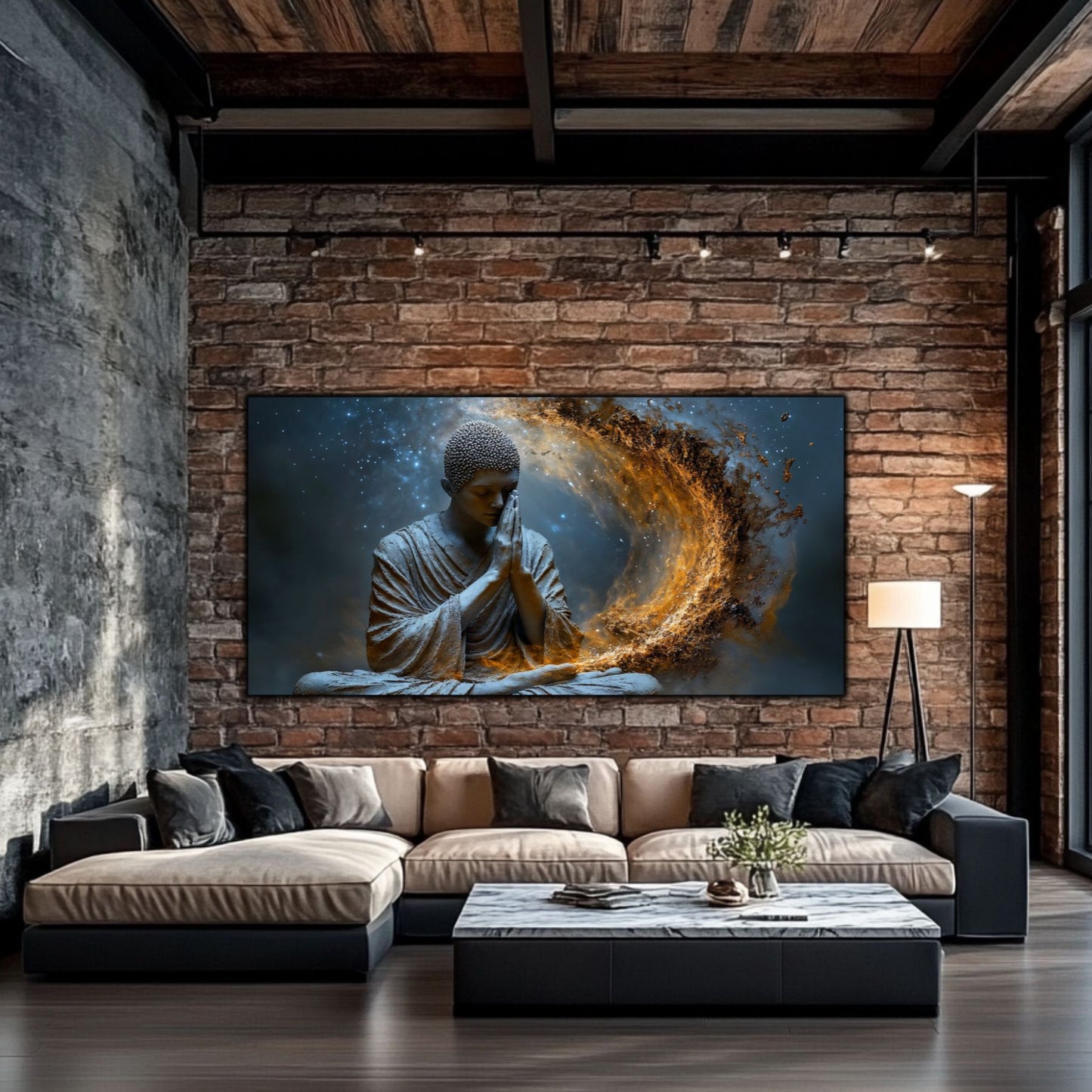 Tablou Decorativ pe Sticla Securizata – Ideal pt Dormitor si Living - Beyond Stardust No12