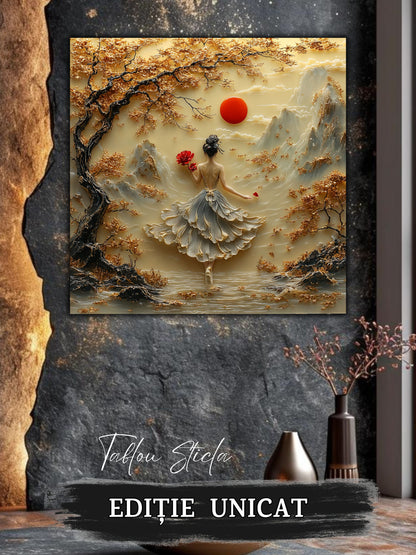 Tablou Sticla Securizata - Fragment of The Soul - 20