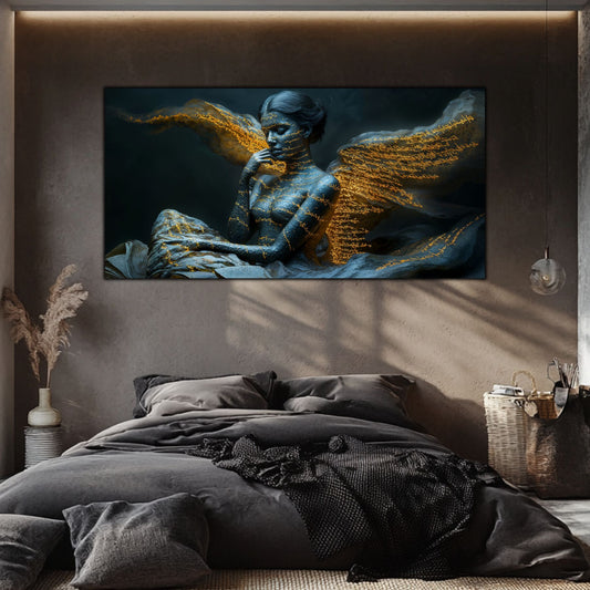 Beyond Meditation - Tablouri moderne pe sticla securizata pentru living contemporan NO39