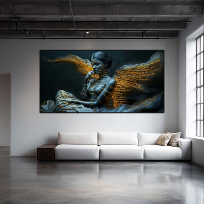 Beyond Meditation - Tablouri moderne pe sticla securizata pentru living contemporan NO39