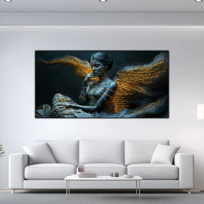 Beyond Meditation - Tablouri moderne pe sticla securizata pentru living contemporan NO39