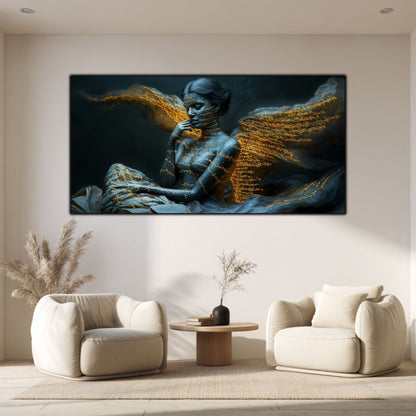 Beyond Meditation - Tablouri moderne pe sticla securizata pentru living contemporan NO39