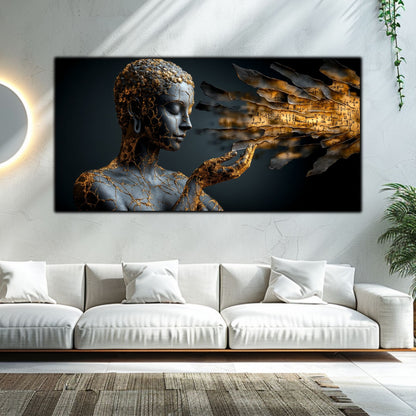 Tablou Sticla Securizata - Broken Mind 16