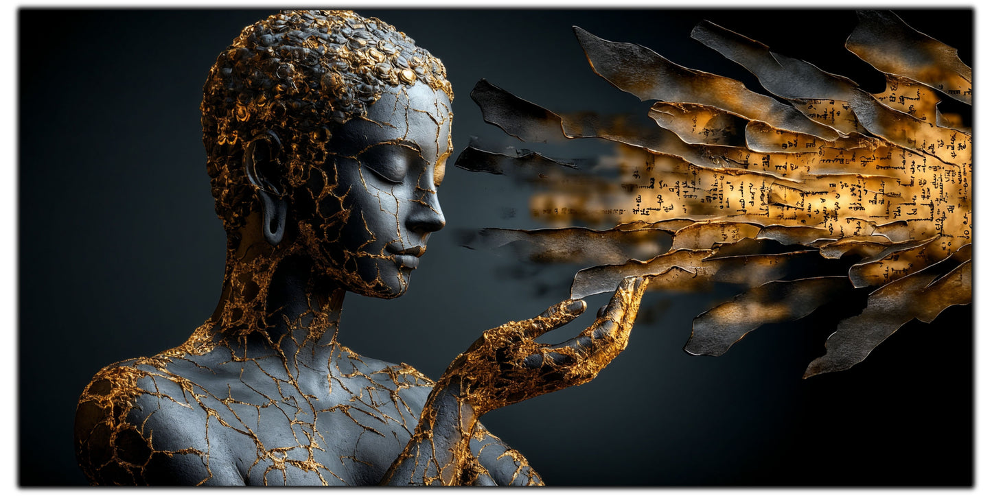 Tablou Sticla Securizata - Broken Mind 16