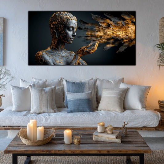 Tablou Sticla Securizata - Broken Mind 16