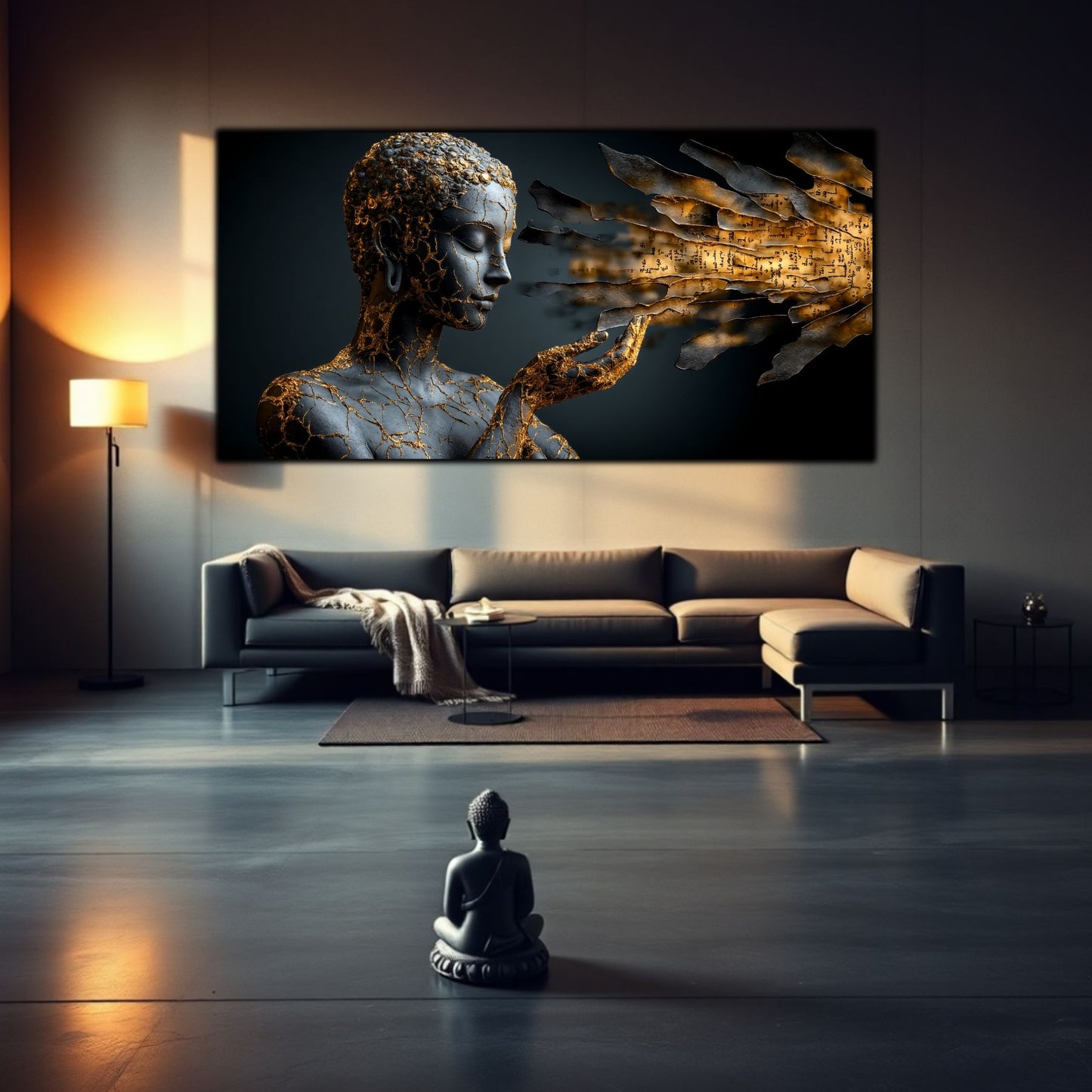 Tablou Sticla Securizata - Broken Mind 16