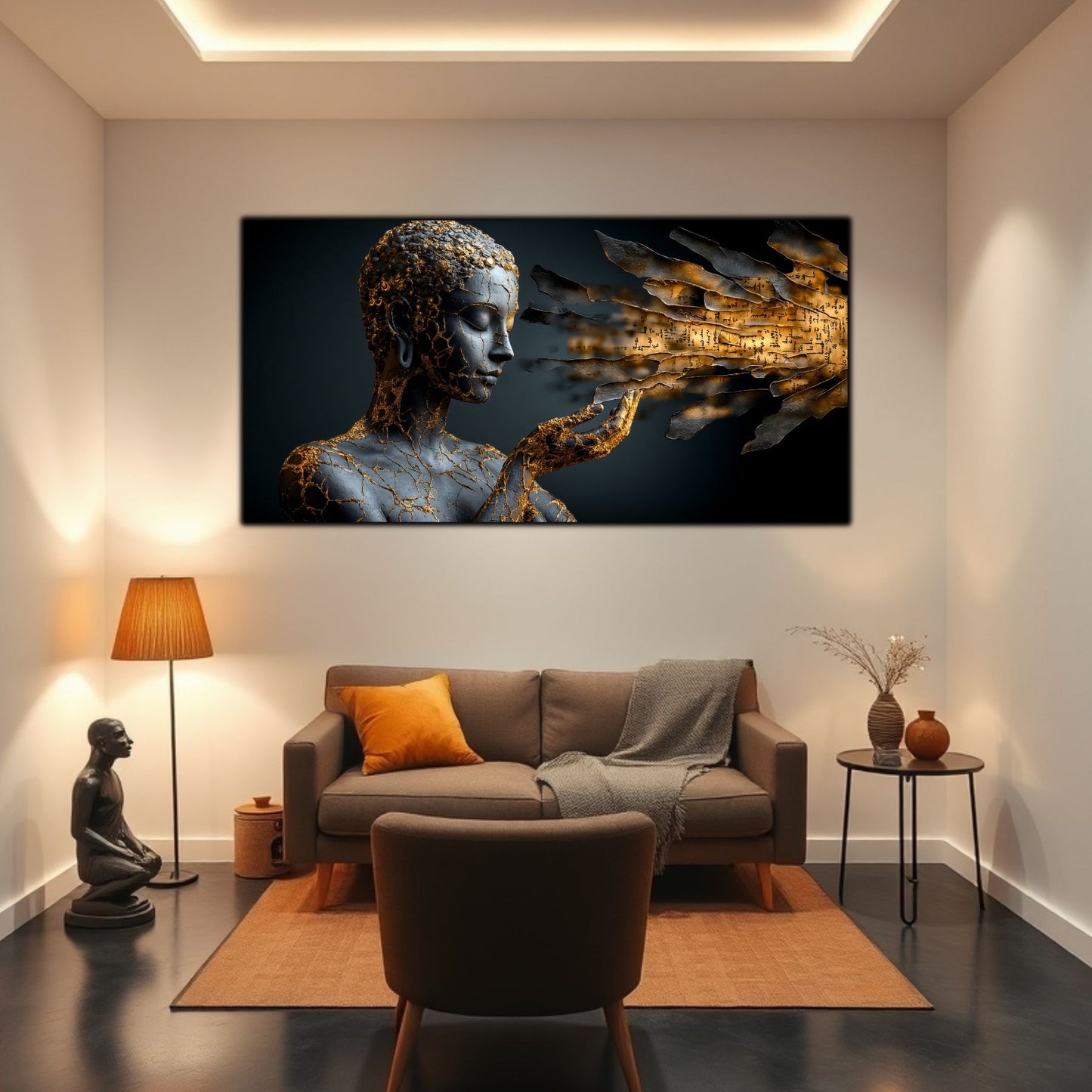 Tablou Sticla Securizata - Broken Mind 16