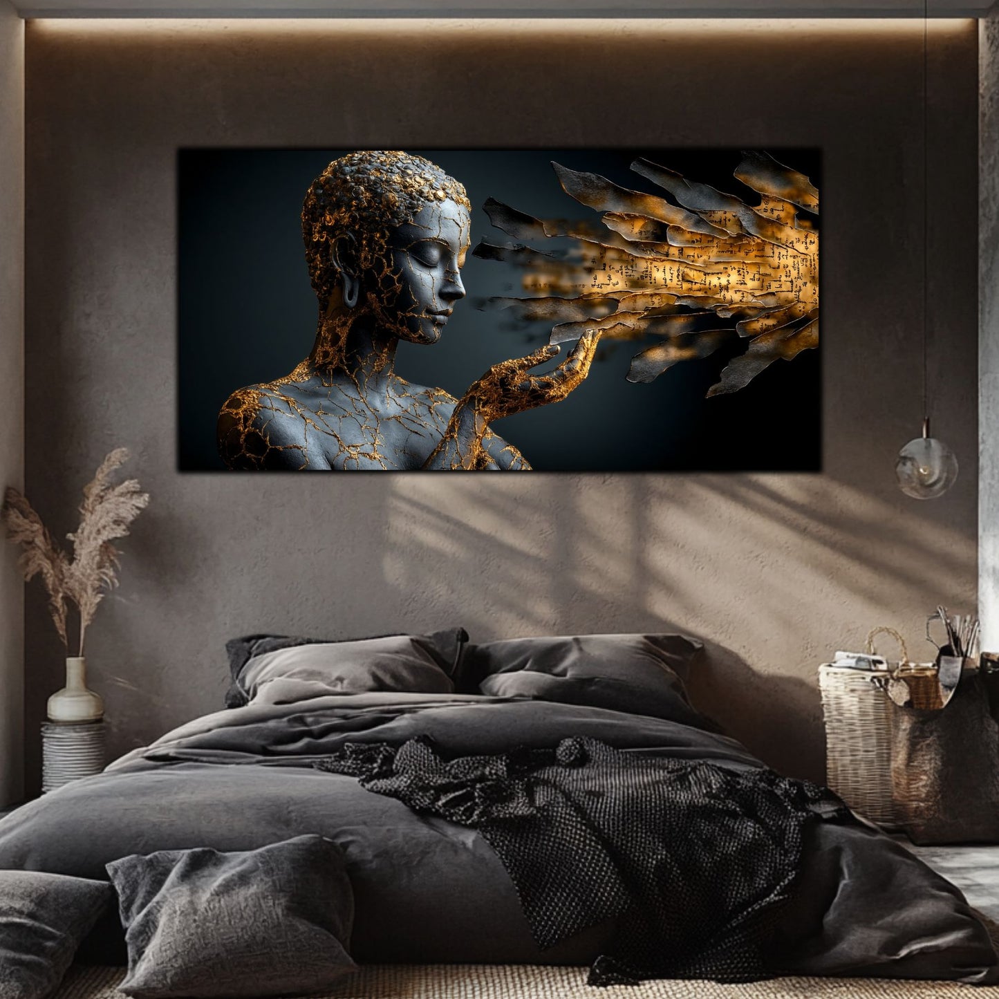 Tablou Sticla Securizata - Broken Mind 16